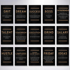 Success Grit Dream Hustle Quotes Posters Motivational Wall Art Fine Art Canvas Prints Daily Inspiration Pictures For Living Room Office Decor 2025