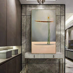 Surreal Abstract Auspicious Golden Boat Wall Art Fine Art Canvas Prints Modern Art For Living Room Foyer Reception Room Pictures For Contemporary Interiors 2025