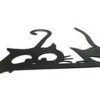 Three Black Cats Metal Wall Art 3d Iron Crafted Metal Wall Decoration For Living Room Dining Room Kitchen Cat Lovers Home Decor