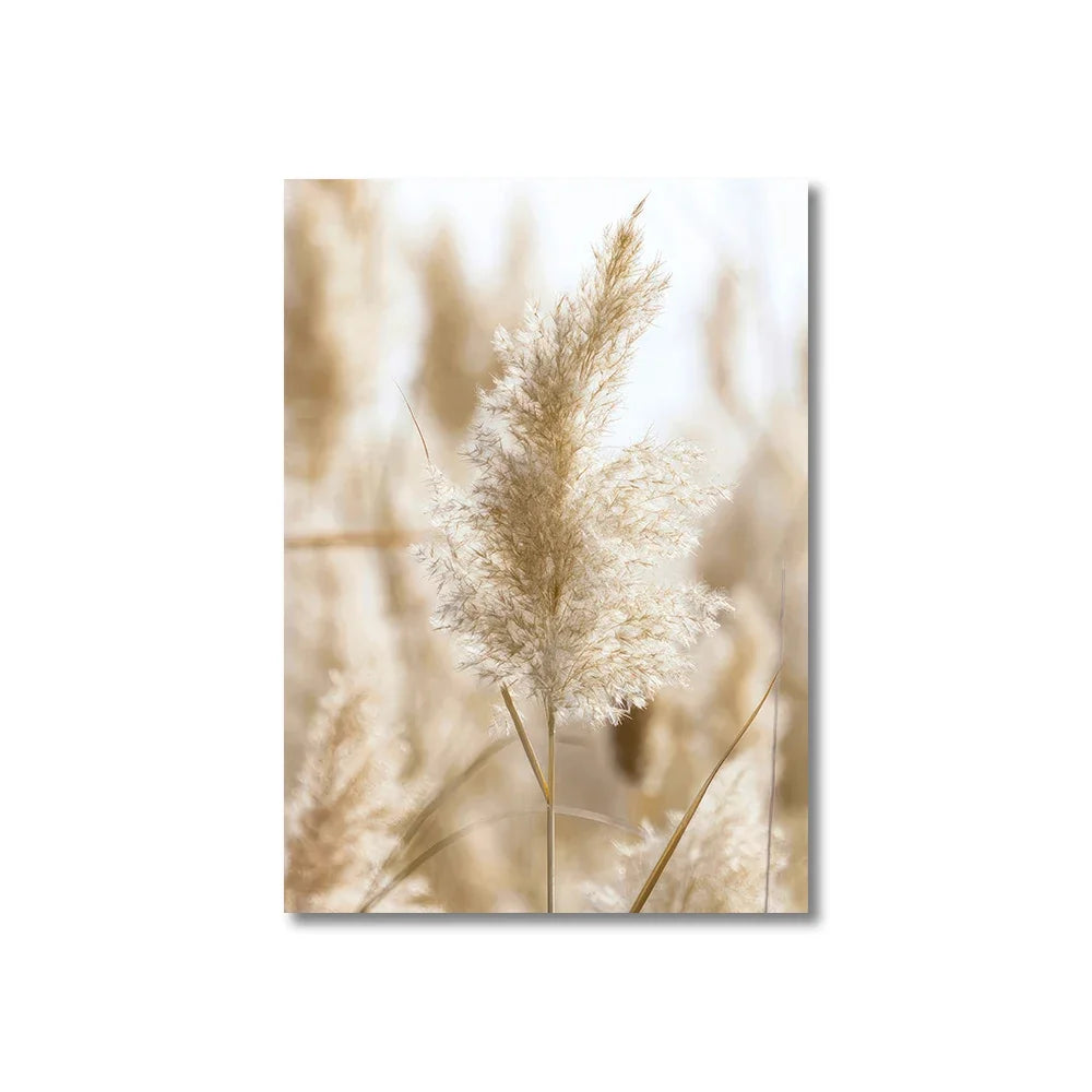 Tranquil Sea Grass Beach Seaside Landscape Wall Art Fine Art Canvas Prints Scandinavian Pictures Of Calm For Inspirational Living Room Decor