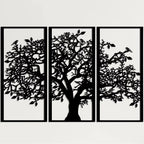 Tree Of Life Iron Wall Art 3d Metalwork Plaques Easy To Install Wall Decoration For Living Room Dining Room Created Nordic Home Decor