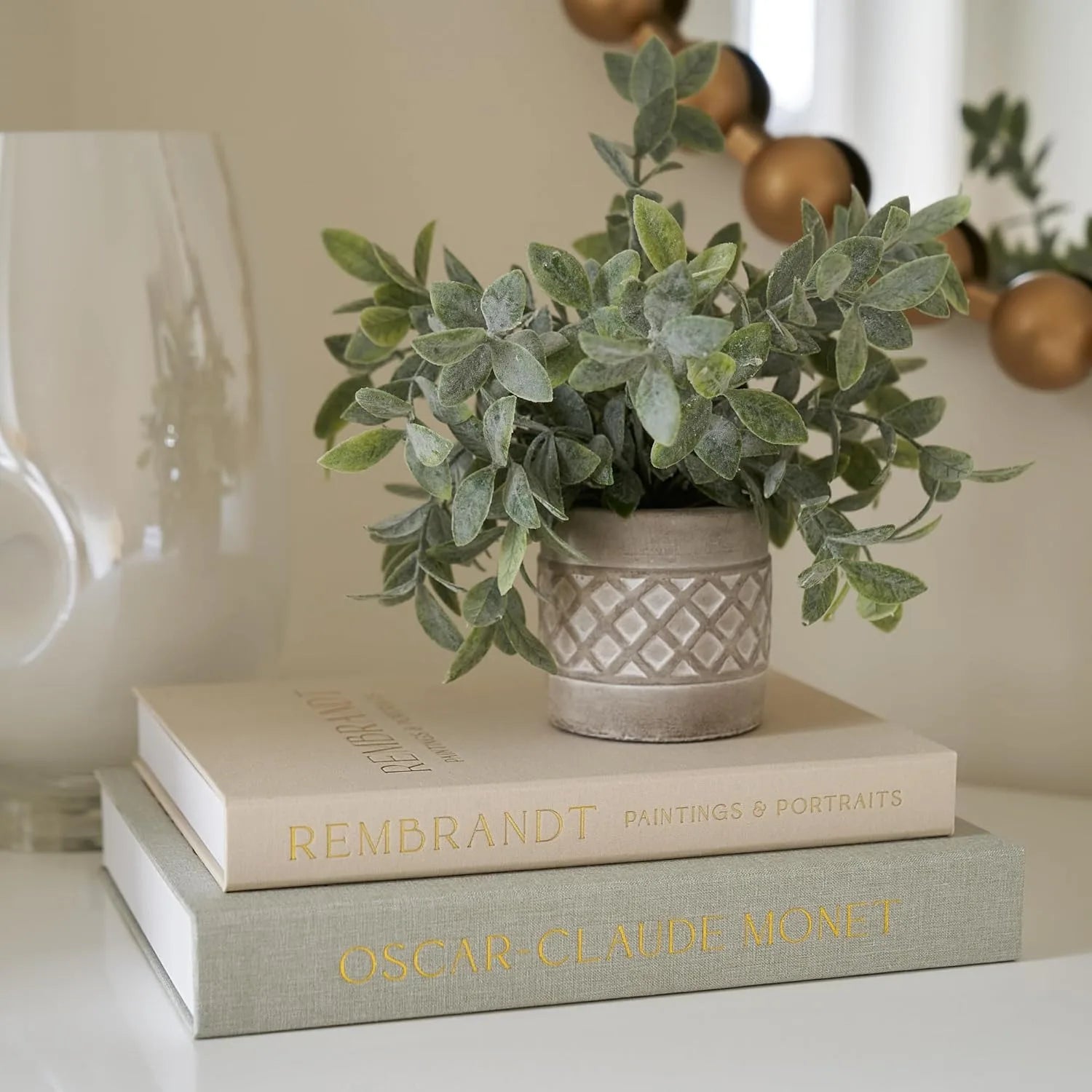 Vintage Art‑Inspired Faux Book Boxes – Decorative Storage Books with Textured Linen Covers Accessories for Modern Minimalist Home Décor