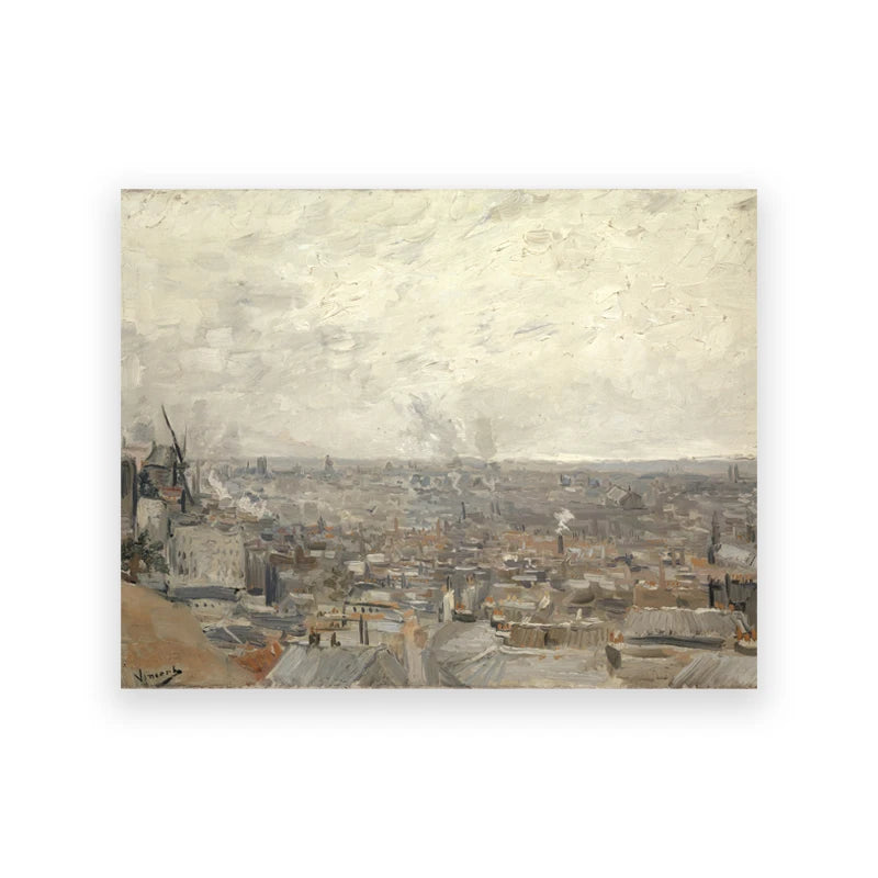 Vintage Neutral Landscape & Botanical Sketch Canvas Wall Art – Individual Unframed Fine Art Canvas Prints Featuring Mountains, Countryside Scenery, Architecture & Nature Illustrations