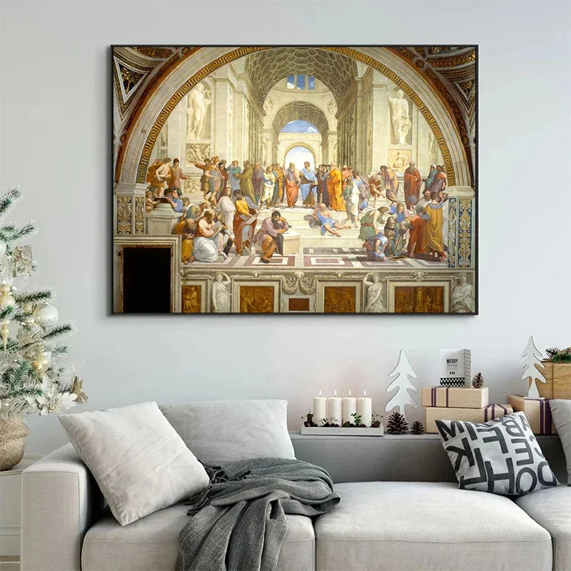 Vintage Old Classics Masterpiece Wall Art Fine Art Canvas Prints – The Swing & Birth of Venus Prints Pictures For Living Room Dining Room