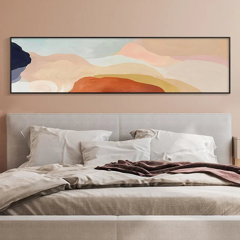 Warm Color Tones Wide Format Wall Art Fine Art Canvas Prints Pictures For Living Room Above The Sofa Art For Above The Bed