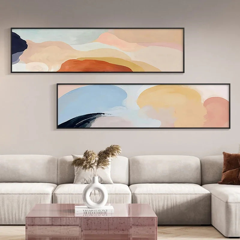 Warm Color Tones Wide Format Wall Art Fine Art Canvas Prints Pictures For Living Room Above The Sofa Art For Above The Bed 2025