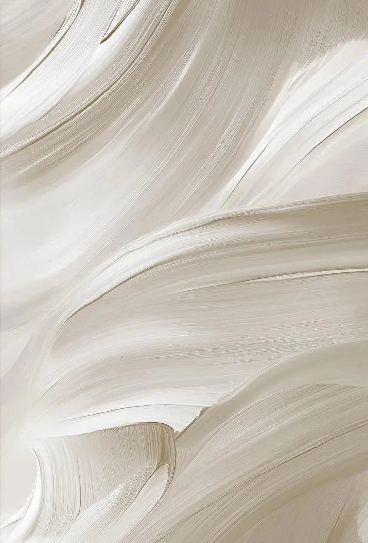 Abstract beige color swatch with wavy patterns