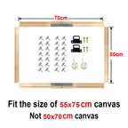 Wood Frame For 55x75cm Canvas Prints Solid Wood Stretcher Bars 50x75cm DIY Picture Framing Kit Easy To Assemble
