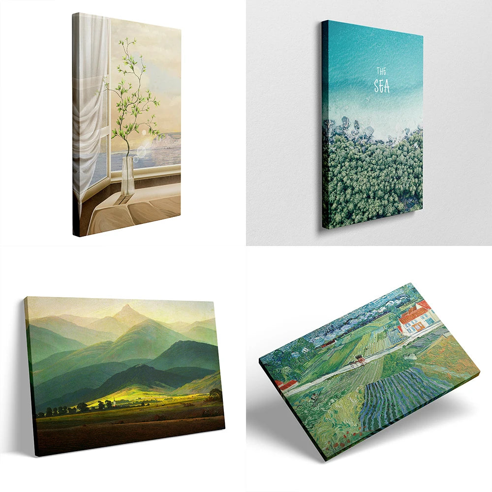 Wood Frame For 60x80cm Canvas Prints Solid Wood Stretcher Bars 55x75cm DIY Picture Framing Kit Easy To Assemble