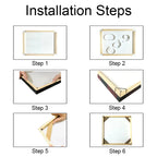 Wooden Frame Kits For Canvas Prints 30x40 50x70 60x90cm Solid Wood Stretcher Bars DIY Picture Framing Kits 2025