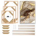 Wooden Frames For 50x70 40x60 30x40cm Canvas Prints Solid Wood Stretcher Bars For Gallery Mount Framing Canvas Prints 2025 001