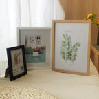 Wooden Photo Frame – Wall Mounted or Desktop – 10×15 / 15×20 / 20×25 cm &amp; A4 Sizes – Simple Picture Frame for Modern Home Decor
