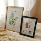 Wooden Photo Frame – Wall Mounted or Desktop – 10×15 / 15×20 / 20×25 cm &amp; A4 Sizes – Simple Picture Frame for Modern Home Decor