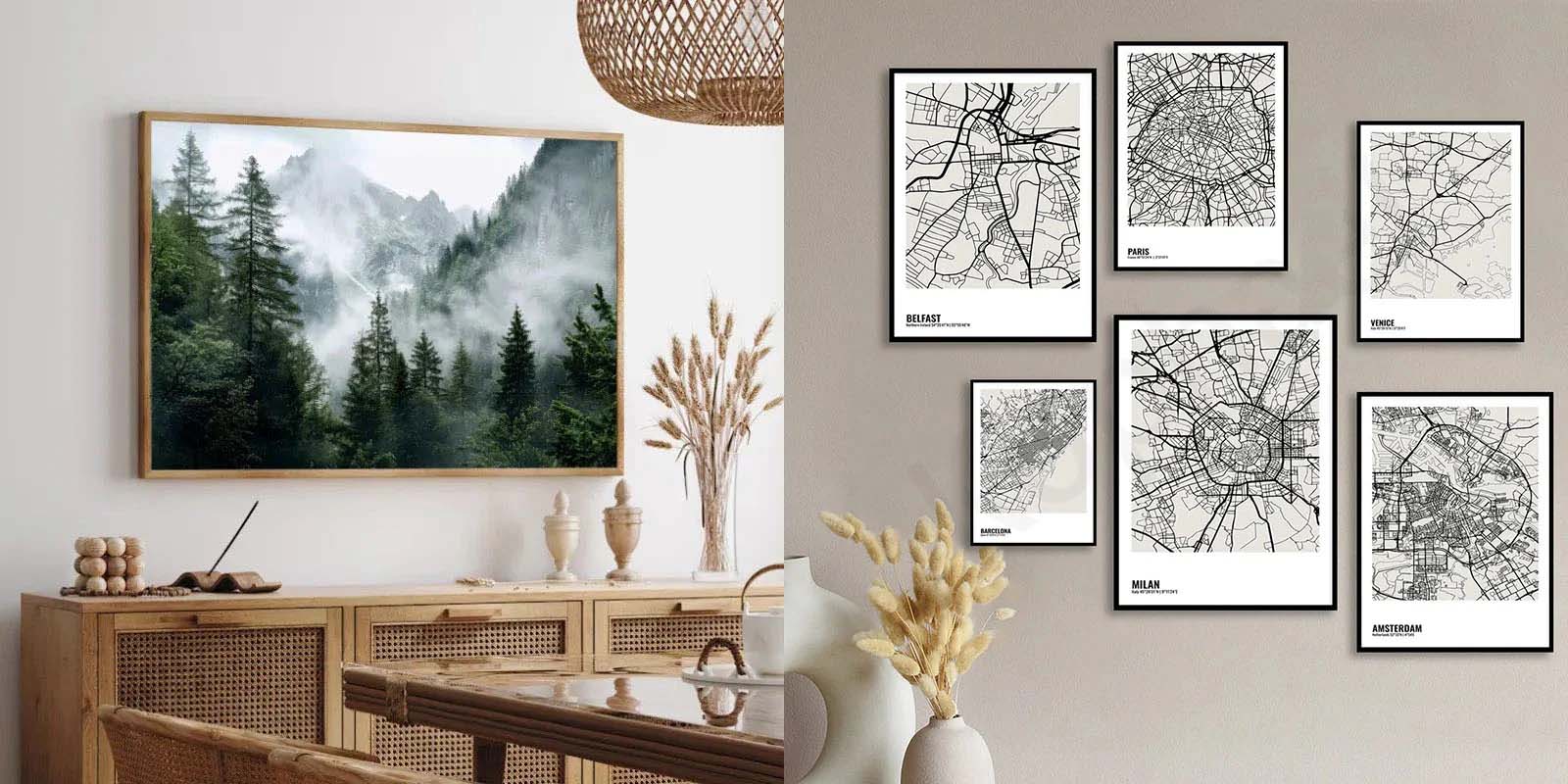 Nordic Wall Art Modern Abstract Minimalist Posters Prints Pictures For Living Room Bedroom Art For Modern Apartment Contemporary Interior Design 2025