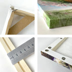 Wood Frame For Canvas Prints - Custom Sizes 30x40cm 50x70cm 40x120cm 50x100cm etc DIY Canvas Framing Kit Wooden Frame Stretcher Bars For Gallery Mount Framing Canvas Prints