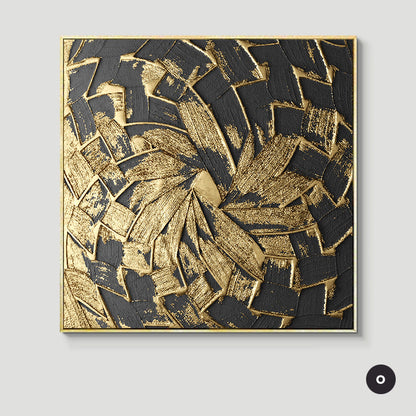Abstract Geometric Patterns Wall Art Fine Art Canvas Prints Square Format Pictures For Luxury Apartment Living Room Modern Home Office Decor