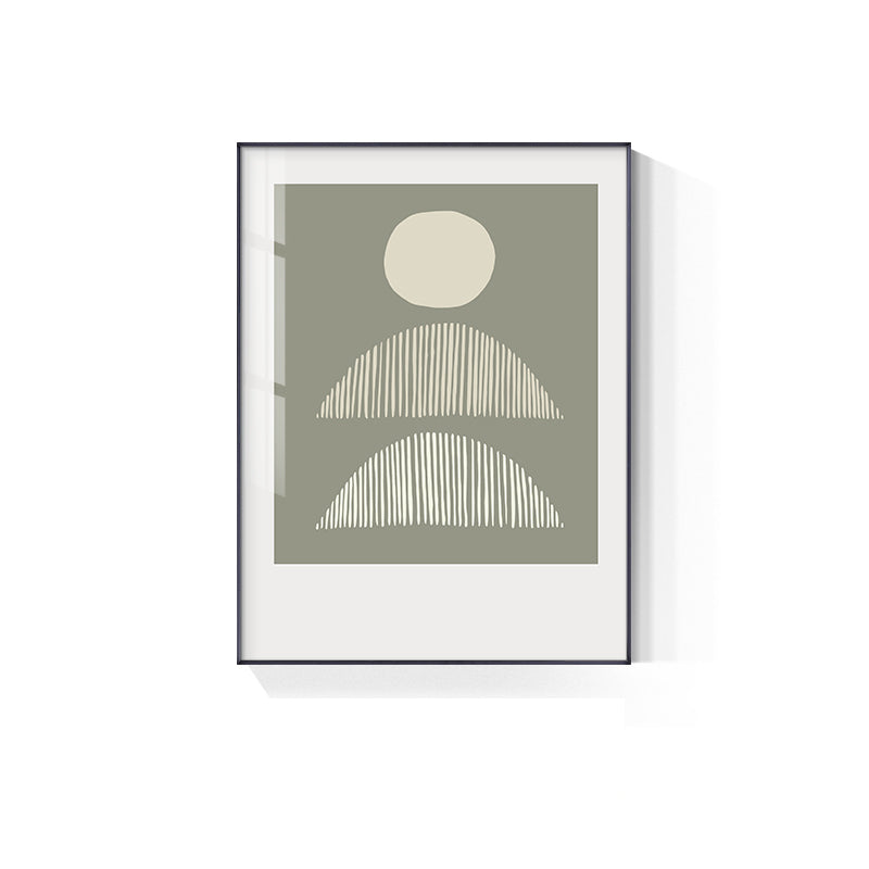 Abstract Minimalist Sage Green Landscape Wall At Fine Art Canvas Prints Modern Botanical Pictures for For Contemporary Home Office