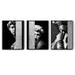 Abstract Renaissance Wall Art Black And White Statue Of David Fine Art Canvas Print Contemporary Pictures For Office Living Room Home Decor
