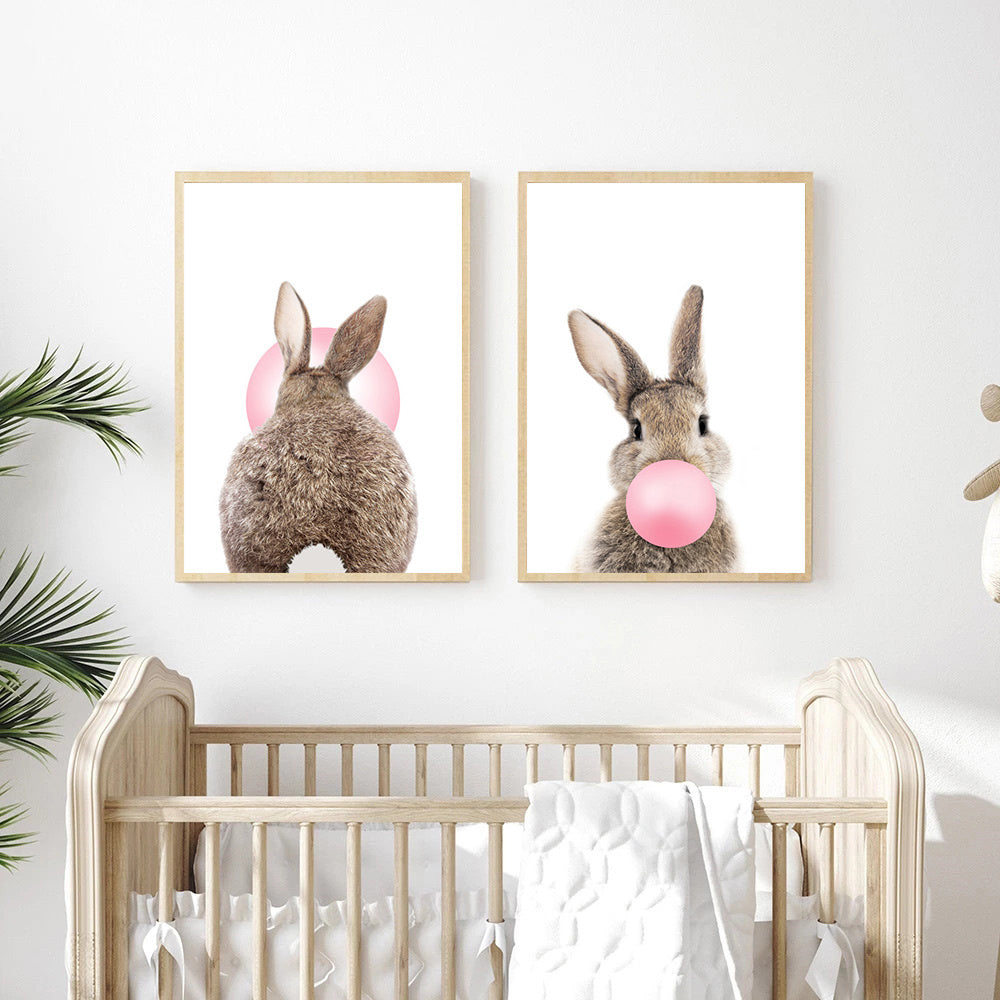Rabbit Paintings Prints