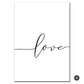 Black & White Love Hands Heart Wall Art Fine Art Canvas Prints Modern Minimalist Pictures For Bedroom Living Room Pictures For Above Sofa