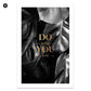 Black White Gold Tropical Leaves Do What You Love Minimalist Quotations Fine Art Canvas Prints Wall Art For Nordic Interior Style Home Decor