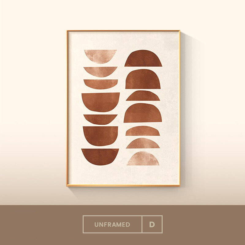 Colorful Minimalist Abstract Geometric Wall Art Fine Art Canvas Prints Pictures For Living Room Dining Room Modern Home Office Art Decor