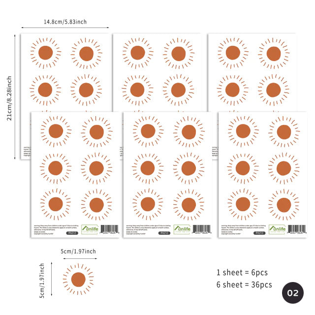 Little Pebble Polka Dot Wall Decals Modern Neutral Colors Removable PVC Wall Decals For Kids Room Boys Room Girls Room Creative Nursery DIY Decor