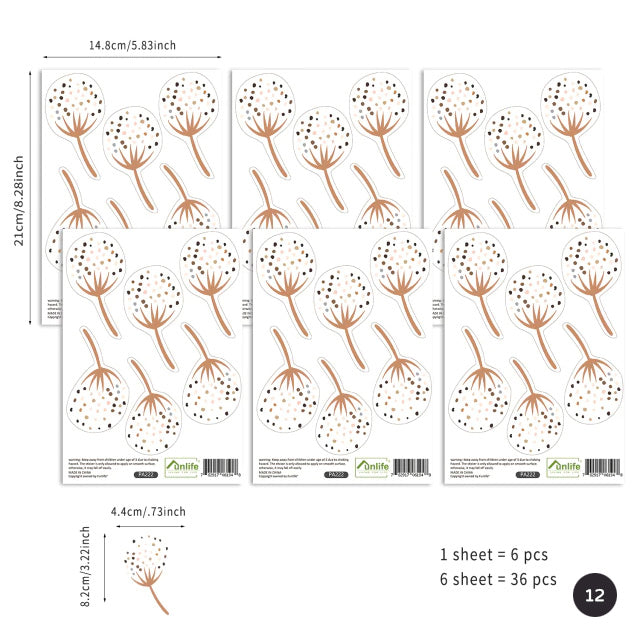 Little Pebble Polka Dot Wall Decals Modern Neutral Colors Removable PVC Wall Decals For Kids Room Boys Room Girls Room Creative Nursery DIY Decor