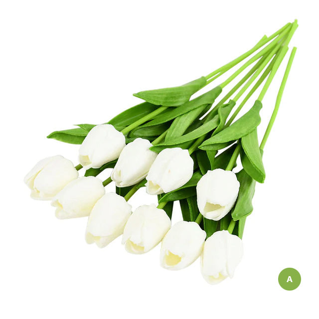 Fashionable Tulips Artificial Flowers For Maintenance-Free Creative Home Décor Floral Displays For Living Room Dining Room Nordic Home Decoration