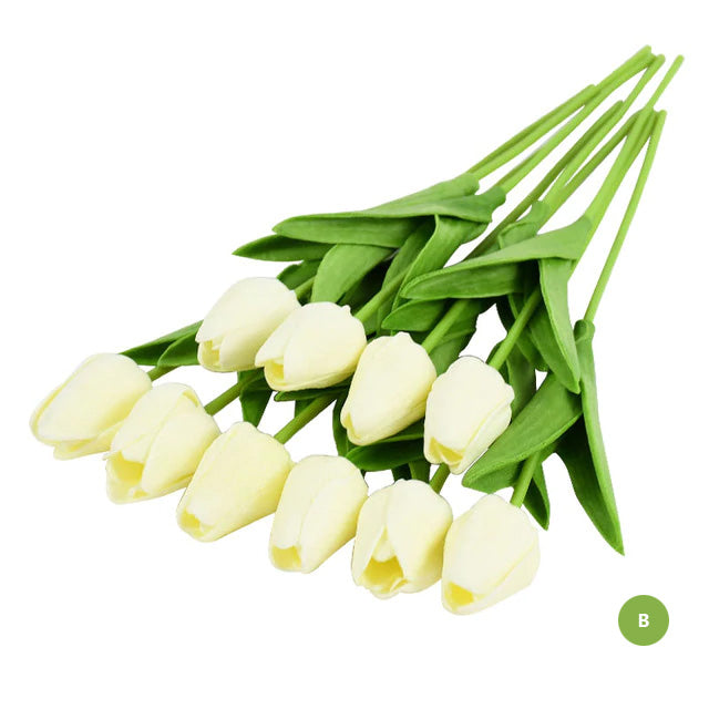 Fashionable Tulips Artificial Flowers For Maintenance-Free Creative Home Décor Floral Displays For Living Room Dining Room Nordic Home Decoration