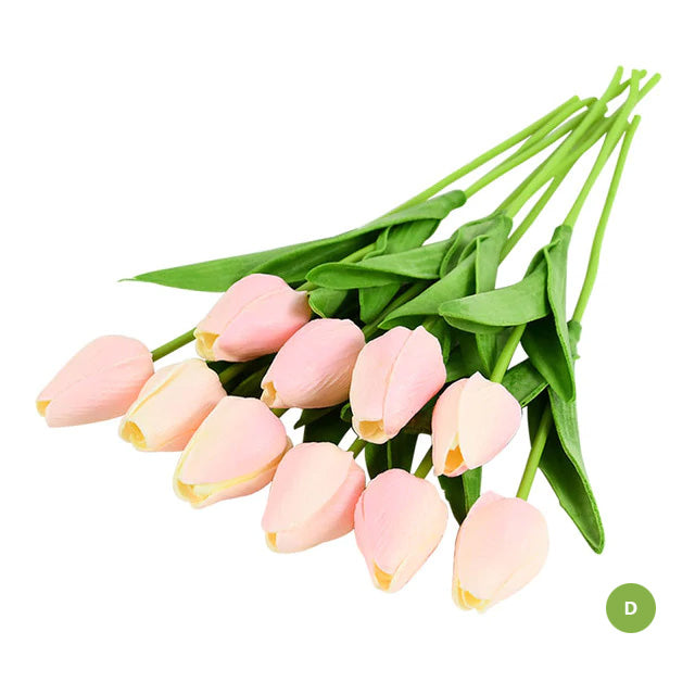 Fashionable Tulips Artificial Flowers For Maintenance-Free Creative Home Décor Floral Displays For Living Room Dining Room Nordic Home Decoration