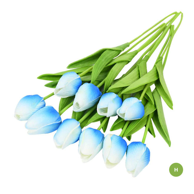 Fashionable Tulips Artificial Flowers For Maintenance-Free Creative Home Décor Floral Displays For Living Room Dining Room Nordic Home Decoration