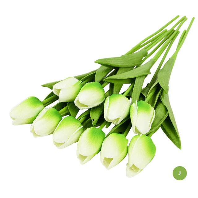 Fashionable Tulips Artificial Flowers For Maintenance-Free Creative Home Décor Floral Displays For Living Room Dining Room Nordic Home Decoration