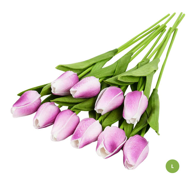 Fashionable Tulips Artificial Flowers For Maintenance-Free Creative Home Décor Floral Displays For Living Room Dining Room Nordic Home Decoration