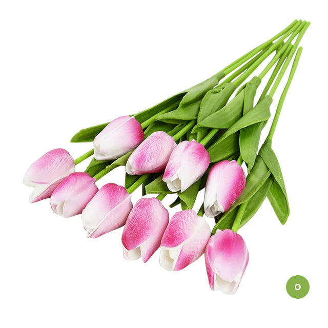 Fashionable Tulips Artificial Flowers For Maintenance-Free Creative Home Décor Floral Displays For Living Room Dining Room Nordic Home Decoration