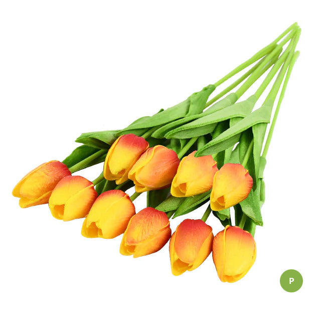 Fashionable Tulips Artificial Flowers For Maintenance-Free Creative Home Décor Floral Displays For Living Room Dining Room Nordic Home Decoration