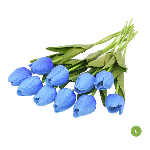 Fashionable Tulips Artificial Flowers For Maintenance-Free Creative Home Décor Floral Displays For Living Room Dining Room Nordic Home Decoration