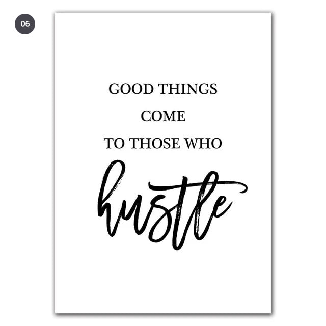 Good Vibes Only Simple Minimalist Quotes Wall Art Black White Fine Art Canvas Prints Inspirational Quotations Posters For Living Room Home Office Decor