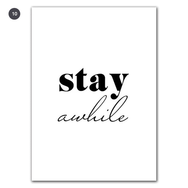 Good Vibes Only Simple Minimalist Quotes Wall Art Black White Fine Art Canvas Prints Inspirational Quotations Posters For Living Room Home Office Decor