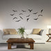 Flock Of Birds Vinyl Wall Decals Removable PVC Wall Stickers Birds On ...