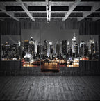 New York Cityscape Landscape Wall Art Set Of 5 Fine Art Canvas Prints Pictures For Modern Urban Loft Apartment Living Room Home Office Decor x 5pcs