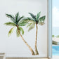 Tropical Palm Trees Vinyl Wall Murals Removable PVC Wall Decals For Living Room Bedroom Kid's Room DIY Wall Stickers Creative Home Decoration