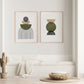 Minimalist Neutral Colors Abstract Geometric Wall Art Fine Art Canvas Prints Pictures For Modern Living Room Dining Room Home Office Interior Decor