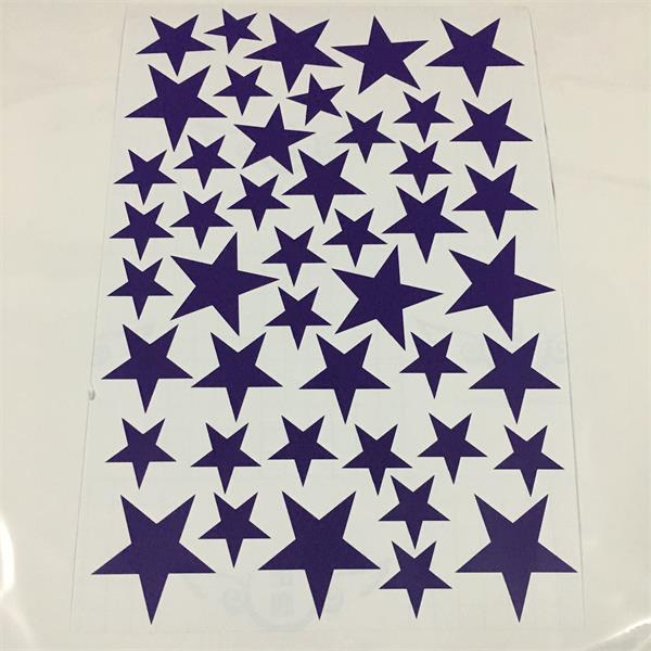 Starry Wall Decals Removable Colorful PVC Star Stickers For Nursery Room Kids Play Room Classroom Little Stars Baby Nursery DIY Decor