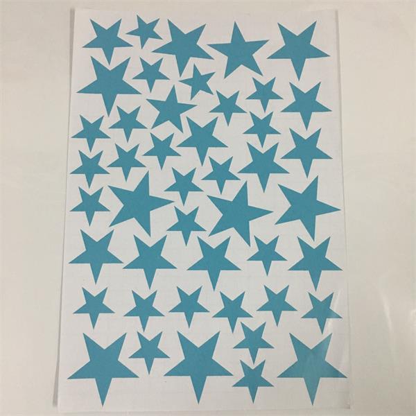 Starry Wall Decals Removable Colorful PVC Star Stickers For Nursery Room Kids Play Room Classroom Little Stars Baby Nursery DIY Decor
