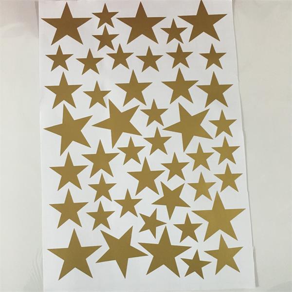 Starry Wall Decals Removable Colorful PVC Star Stickers For Nursery Room Kids Play Room Classroom Little Stars Baby Nursery DIY Decor