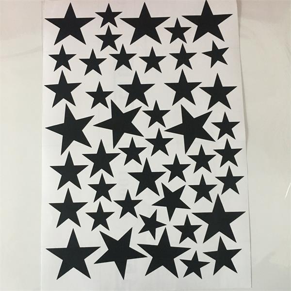 Starry Wall Decals Removable Colorful PVC Star Stickers For Nursery Room Kids Play Room Classroom Little Stars Baby Nursery DIY Decor