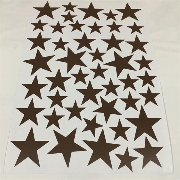 Starry Wall Decals Removable Colorful PVC Star Stickers For Nursery Room Kids Play Room Classroom Little Stars Baby Nursery DIY Decor