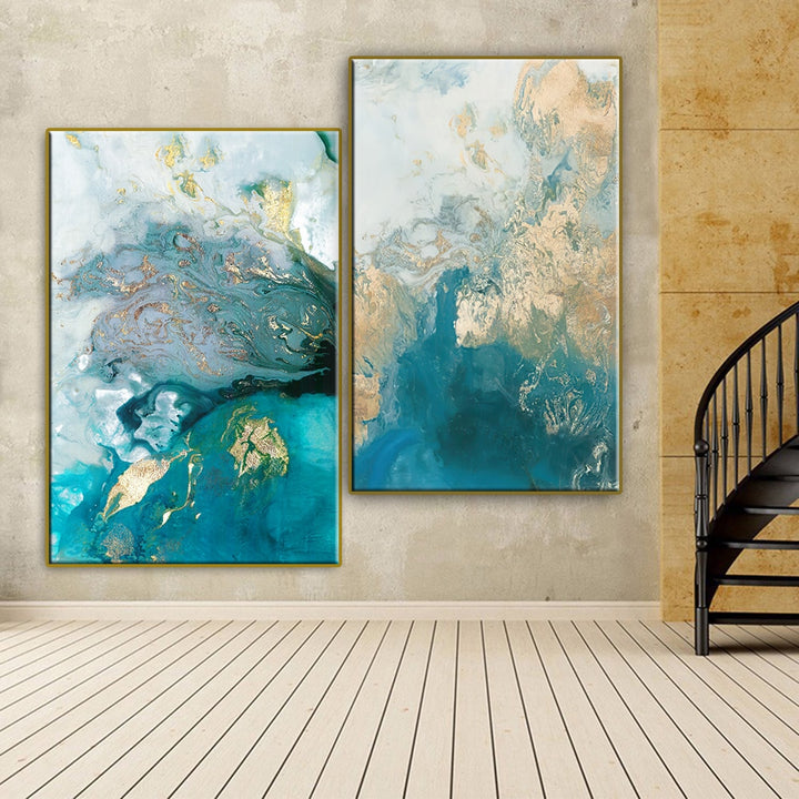 Nordic Abstract Collections Wall Art Decor For Contemporary Home