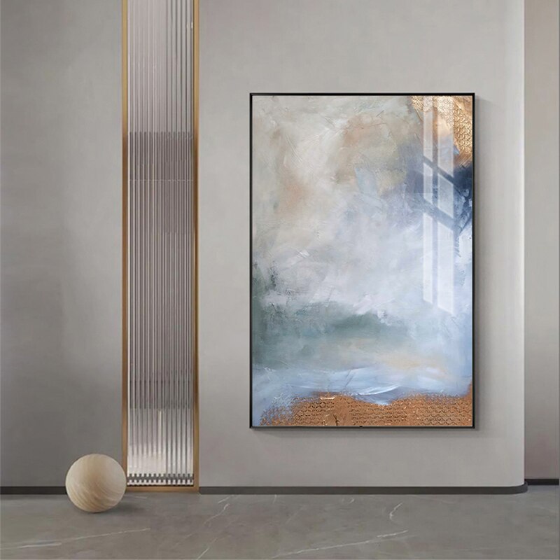 Modern Abstract Sky Cloud Wall Art Fine Art Canvas Print Pictures For Living Room Dining Room Bedroom Hotel Room Home Office Art Decor